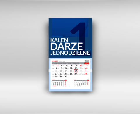 KALENDARZ JEDNODZIELNY